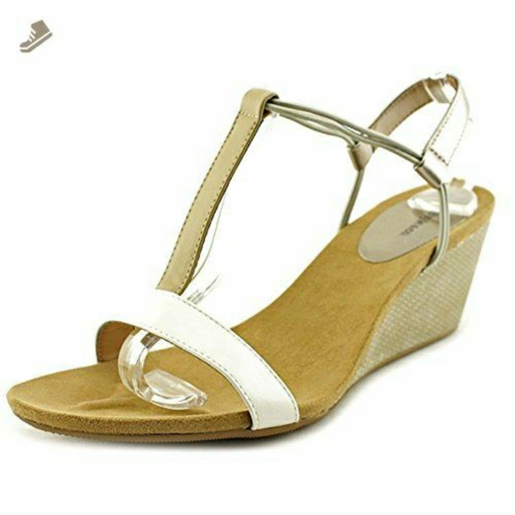 Suede Wedge Sandals - Picture 3 of 6